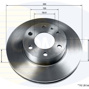 Disc frana COMLINE ADC9087V – IVECO | AutoRival