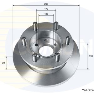 Disc frana COMLINE ADC9128 – IVECO | AutoRival