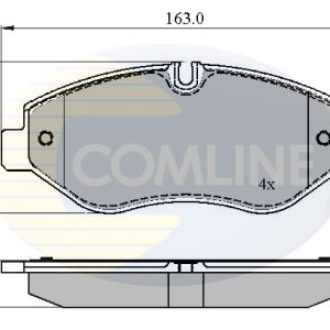 Set placute frana COMLINE CBP01616 – IVECO | AutoRival