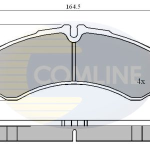 Set placute frana COMLINE CBP0931 – IVECO | AutoRival