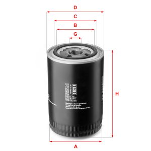 Filtru ulei SOFIMA S 0920 R – IVECO | AutoRival