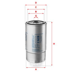 Filtru combustibil SOFIMA S 1H2O NR – IVECO | AutoRival