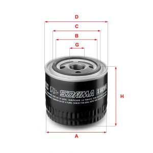 Filtru ulei SOFIMA S 5820 R – IVECO | AutoRival