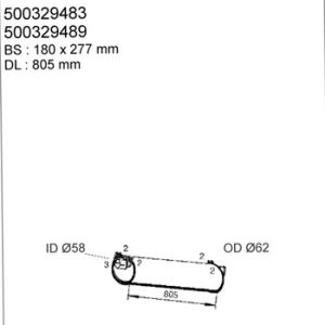 Toba esapament finala ASSO 510.7111 – IVECO | AutoRival