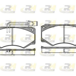 Set placute frana ROADHOUSE 2047.22 – IVECO | AutoRival