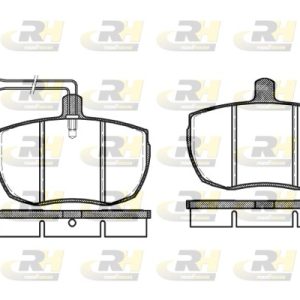 Set placute frana ROADHOUSE 2056.11 – IVECO | AutoRival