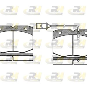 Set placute frana ROADHOUSE 2435.02 – IVECO | AutoRival