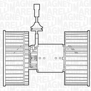 Ventilator habitaclu MAGNETI MARELLI 069412534010 – IVECO | AutoRival
