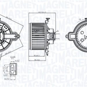 Ventilator habitaclu MAGNETI MARELLI 069412733010 – IVECO | AutoRival
