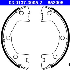 Set saboti frana frana de mana ATE 03.0137-3005.2 – IVECO | AutoRival