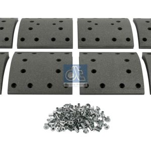 Set garnituri de frictiune frana tambur DT SPARE PARTS 7.92426