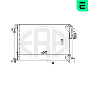 Condensator climatizare ERA 667117 – IVECO | AutoRival