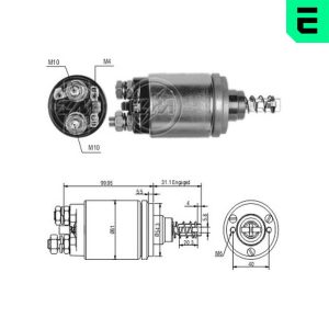 Solenoid electromotor ERA ZM542 – IVECO | AutoRival