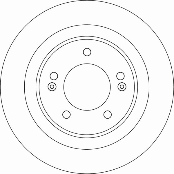 Disc frana KIA PRO CEED (JD) 1.6 GT benzina 204 cai TRW DF6599