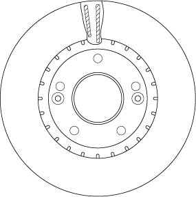 Disc frana KIA SELTOS (SP2, SP2I) 2.0 MPi (SP2) benzina 150 cai TRW DF6628
