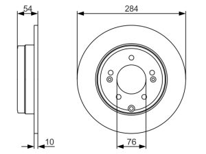 Disc frana KIA OPTIMA (JF) 1.6 CRDi diesel 136 cai BOSCH 0 986 479 A45