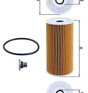Filtru ulei KIA STINGER (CK) 2.2 CRDi VGT 4WD diesel 200 cai MAHLE ORIGINAL OX 377D