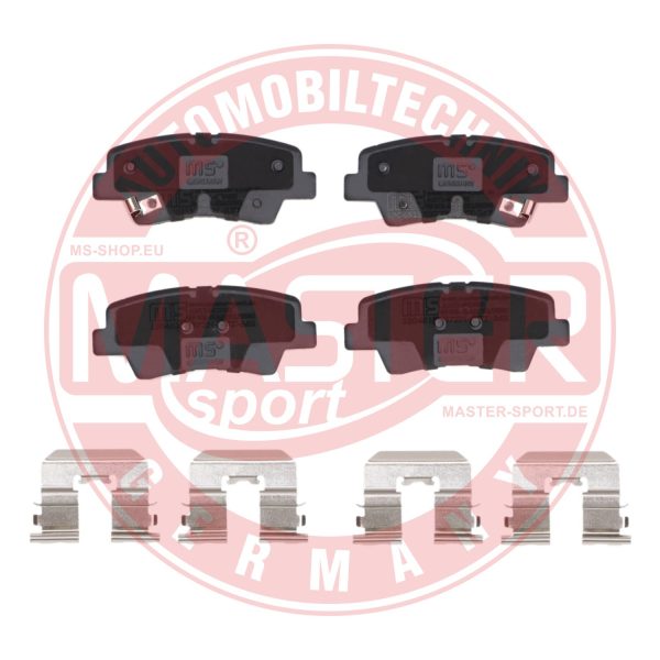 Placute frana KIA CEED (JD) 1.4 MPI benzina 101 cai MASTERSPORT GERMANY 13046135372N-SET-MS