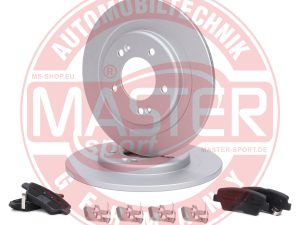 Set frana frana disc KIA CEED (JD) 1.4 MPI benzina 101 cai MASTERSPORT GERMANY 201053830