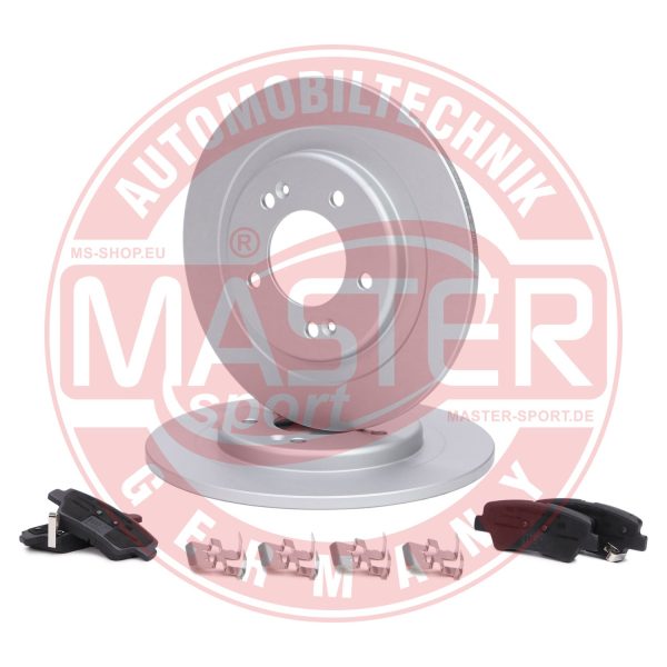 Set frana frana disc KIA CEED (JD) 1.4 MPI benzina 101 cai MASTERSPORT GERMANY 201053830