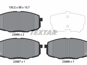 Placute frana KIA SELTOS (SP2, SP2I) 2.0 MPi (SP2) benzina 150 cai TEXTAR 2396601