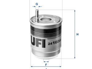 Filtru combustibil KIA CEED (CD) 1.6 CRDi 115 Eco-Dynamics+ Diesel/electro 116 cai UFI 24.160.00