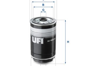 Filtru combustibil KIA OPTIMA Sportswagon (JF) 1.7 CRDi diesel 141 cai UFI 24.468.00