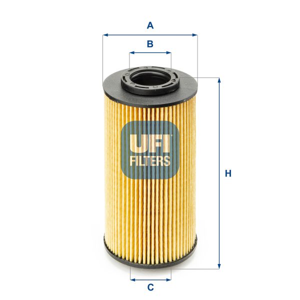 Filtru ulei KIA CEED SW (ED) 1.6 CRDi 90 diesel 90 cai UFI 25.070.00