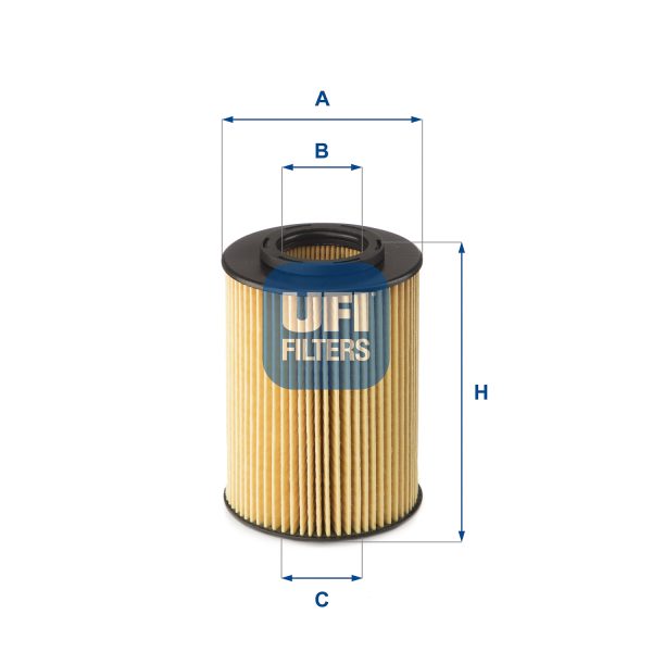 Filtru ulei KIA PRO CEED (ED) 2.0 CRDi 140 diesel 140 cai UFI 25.075.00