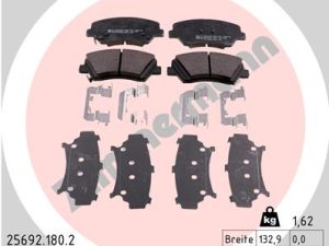 Placute frana KIA CEED (JD) 1.0 T-GDI benzina 120 cai ZIMMERMANN 25692.180.2