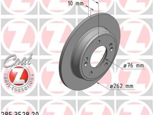 Disc frana KIA CEED (JD) 1.4 MPI benzina 101 cai ZIMMERMANN 285.3528.20