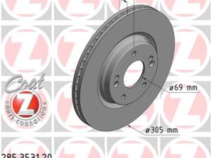 Disc frana KIA XCEED (CD) 1.6 T-GDI benzina 204 cai ZIMMERMANN 285.3531.20