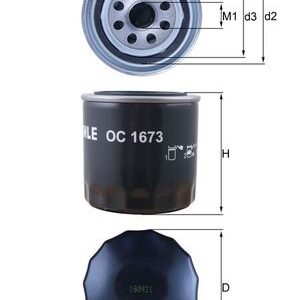 Filtru ulei KIA XCEED Van (CD) 1.6 GDI Hybrid benzina/elector 141 cai KNECHT OC 1673
