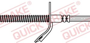 Furtun frana KIA CEED SW (ED) 1.4 benzina 105 cai QUICK BRAKE 50.886