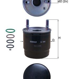 Filtru combustibil KIA STONIC Hatchback Van (YB) 1.6 CRDi diesel 116 cai KNECHT KL 1002D