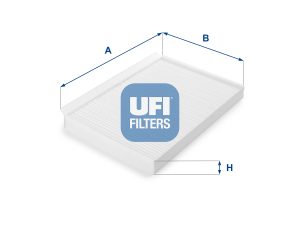Filtru polen KIA PRO CEED (ED) 1.4 CVVT benzina 90 cai UFI 53.152.00