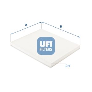 Filtru polen KIA OPTIMA Sportswagon (JF) 2.0 T-GDi benzina 245 cai UFI 53.396.00