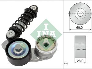Intinzator curea transmisie KIA STONIC Hatchback Van (YB) 1.6 CRDi diesel 116 cai INA 534 0737 10