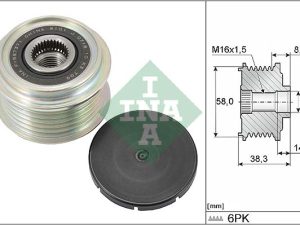 Fulie alternator KIA PROCEED (CD) 1.0 T-GDI benzina 99 cai INA 535 0296 10