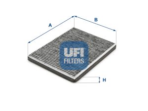 Filtru polen KIA PRO CEED (ED) 1.4 CVVT benzina 90 cai UFI 54.272.00