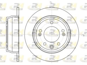 Disc frana KIA PRO CEED (ED) 2.0 benzina 143 cai ROADHOUSE 61105.00