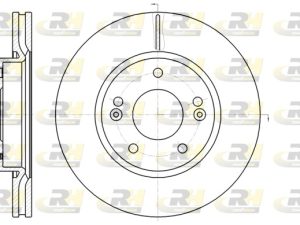 Disc frana KIA PRO CEED (ED) 2.0 benzina 143 cai ROADHOUSE 61208.10