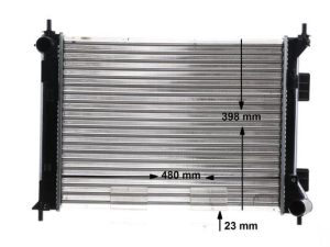 Radiator racire motor KIA VENGA (YN) 1.4 CRDi 75 diesel 78 cai MAHLE ORIGINAL CR 2108 000S