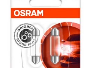 Bec iluminare numar circulatie KIA OPTIMA (JF) 2.0 T-GDi benzina 245 cai OSRAM 6418-02B