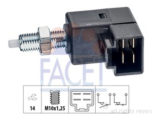 Comutator lumini frana KIA PRO CEED (ED) 1.6 CRDi 128 diesel 128 cai FACET 7.1294