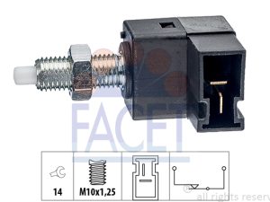 Comutator lumini frana KIA CEED hatchback (ED) 1.6 CVVT benzina 125 cai FACET 7.1300