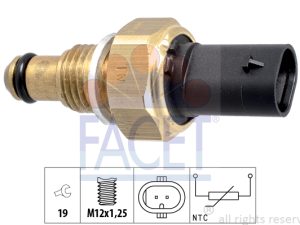 Senzor temperatura combustibil KIA CEED (JD) 1.4 CRDi 90 diesel 90 cai FACET 7.3338