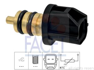 Senzor temperatura combustibil KIA STINGER (CK) 2.2 CRDi VGT 4WD diesel 200 cai FACET 7.3383