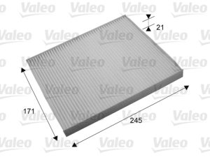 Filtru polen KIA PRO CEED (ED) 1.6 CRDi 90 diesel 90 cai VALEO 715638