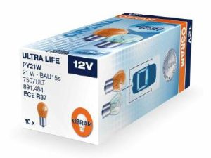 Bec semnalizator KIA SELTOS (SP2, SP2I) 1.6 MPi (SP2) benzina 122 cai OSRAM 7507ULT